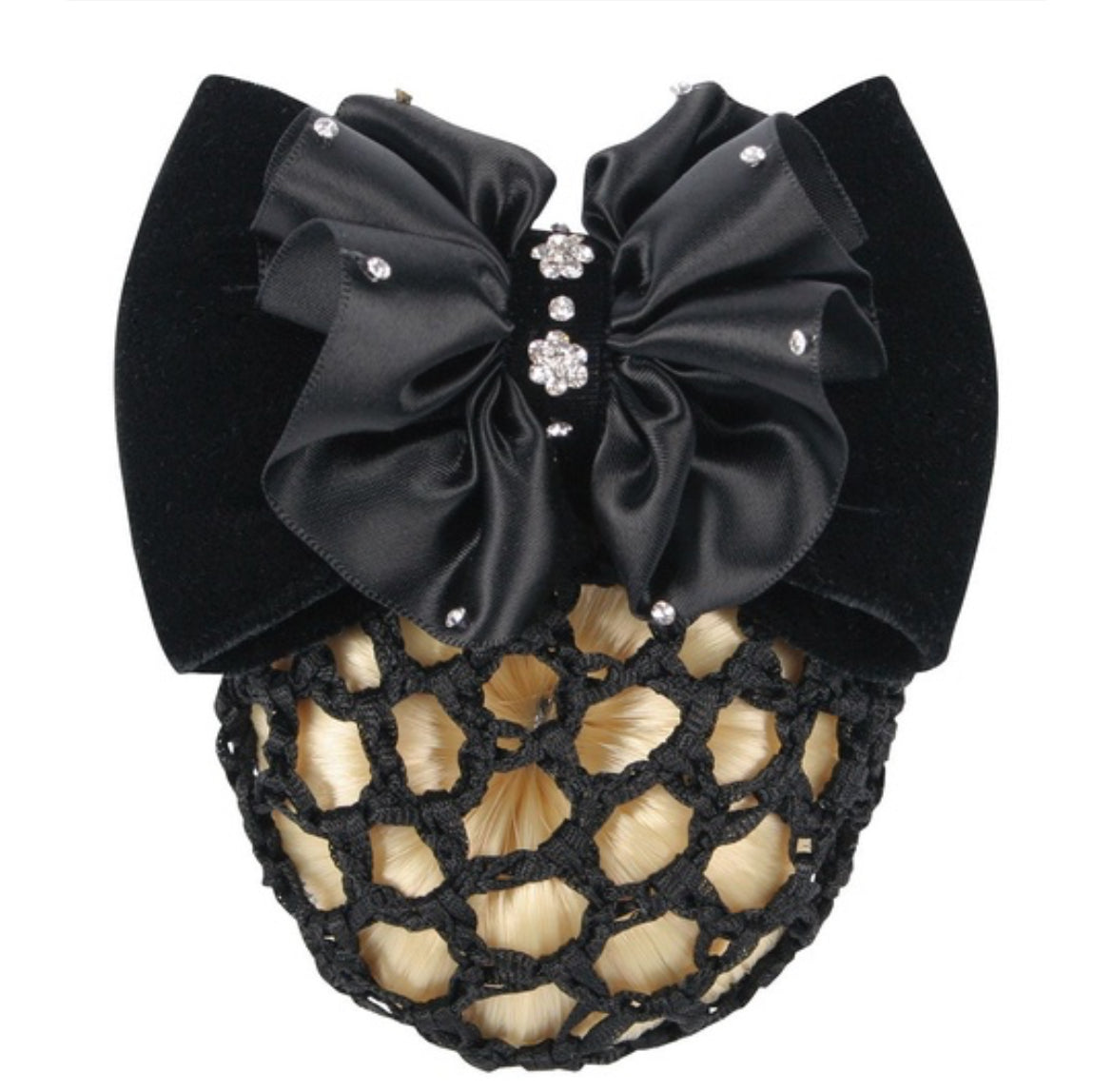 Harry's Horse Black Flower Hair Clip