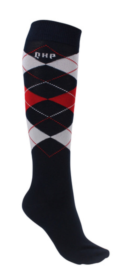 QHP knee high socks. Check Marine