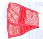 Ecotak saddle saver. Protect saddle from ur stirrups & Girth Red Patterned