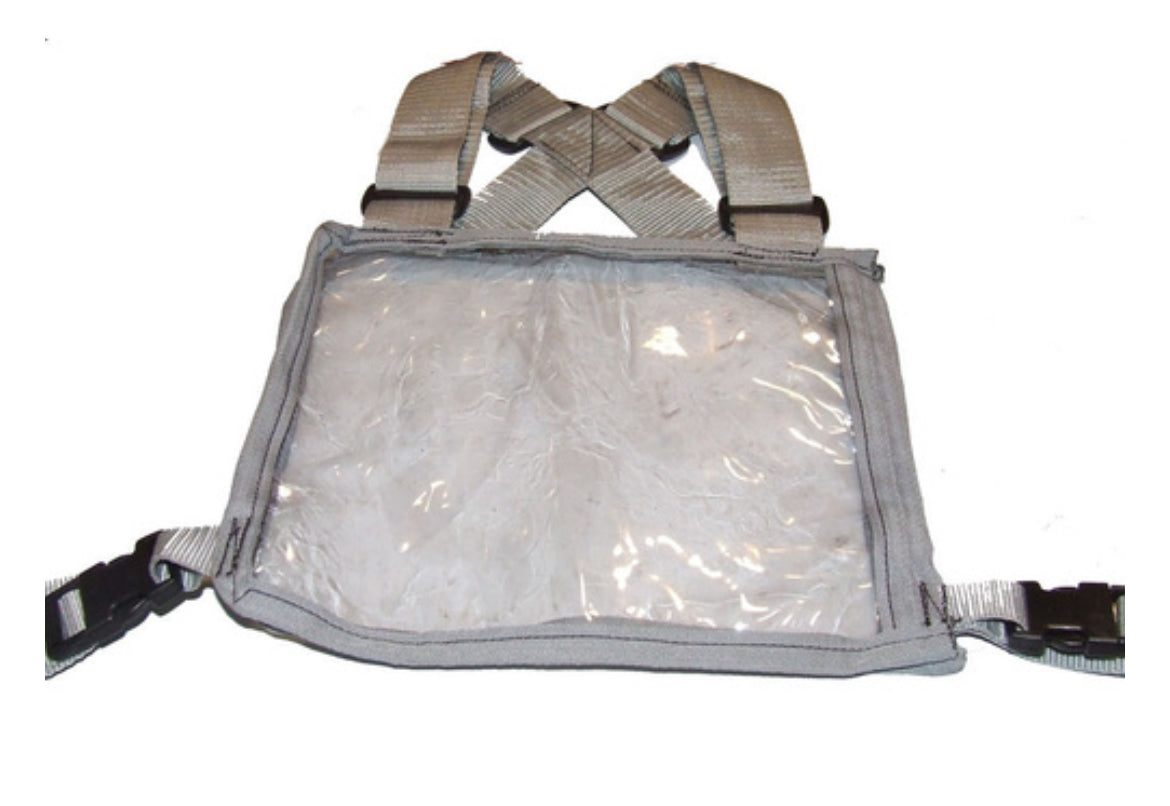 Ecotak Cross Country/Endurance Back Number Holder - Grey