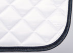 Harry's Horse Pure Saddle Pad - Full All purpose White & navy