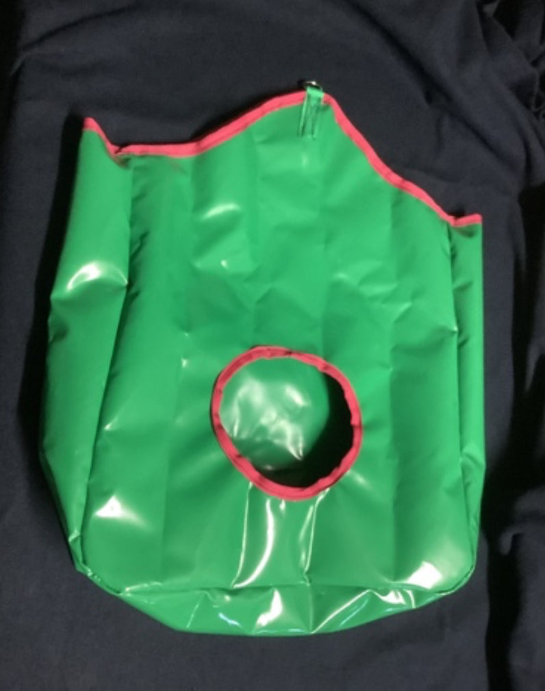 Ecotak PVC Hay Bag - Emerald Green & Pink