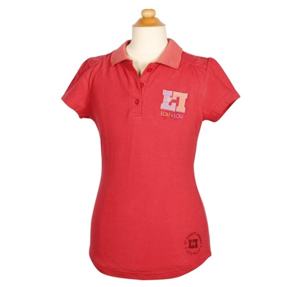 Harry's Horse LOULOU Sandy Holly Berry Childrens size 10 polo