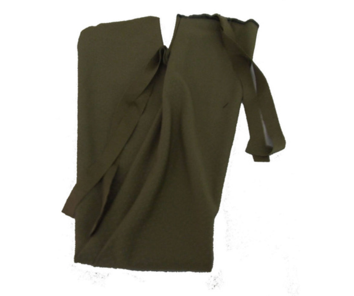 Ecotak Lycra Rugless Tie in Tail Bag - Olive Spot