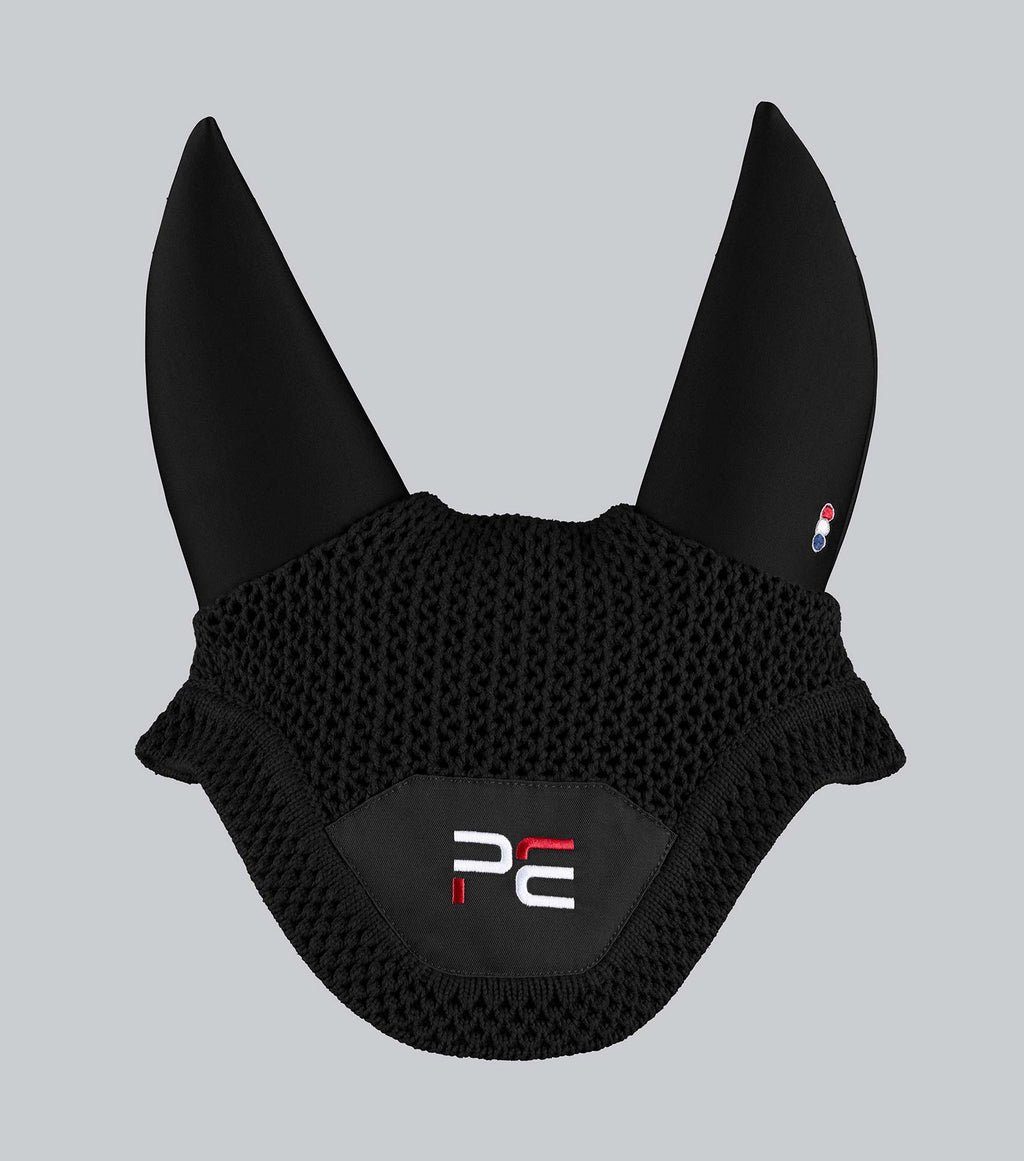 Premier Equine Acoustic Ear Bonnet Black - Large