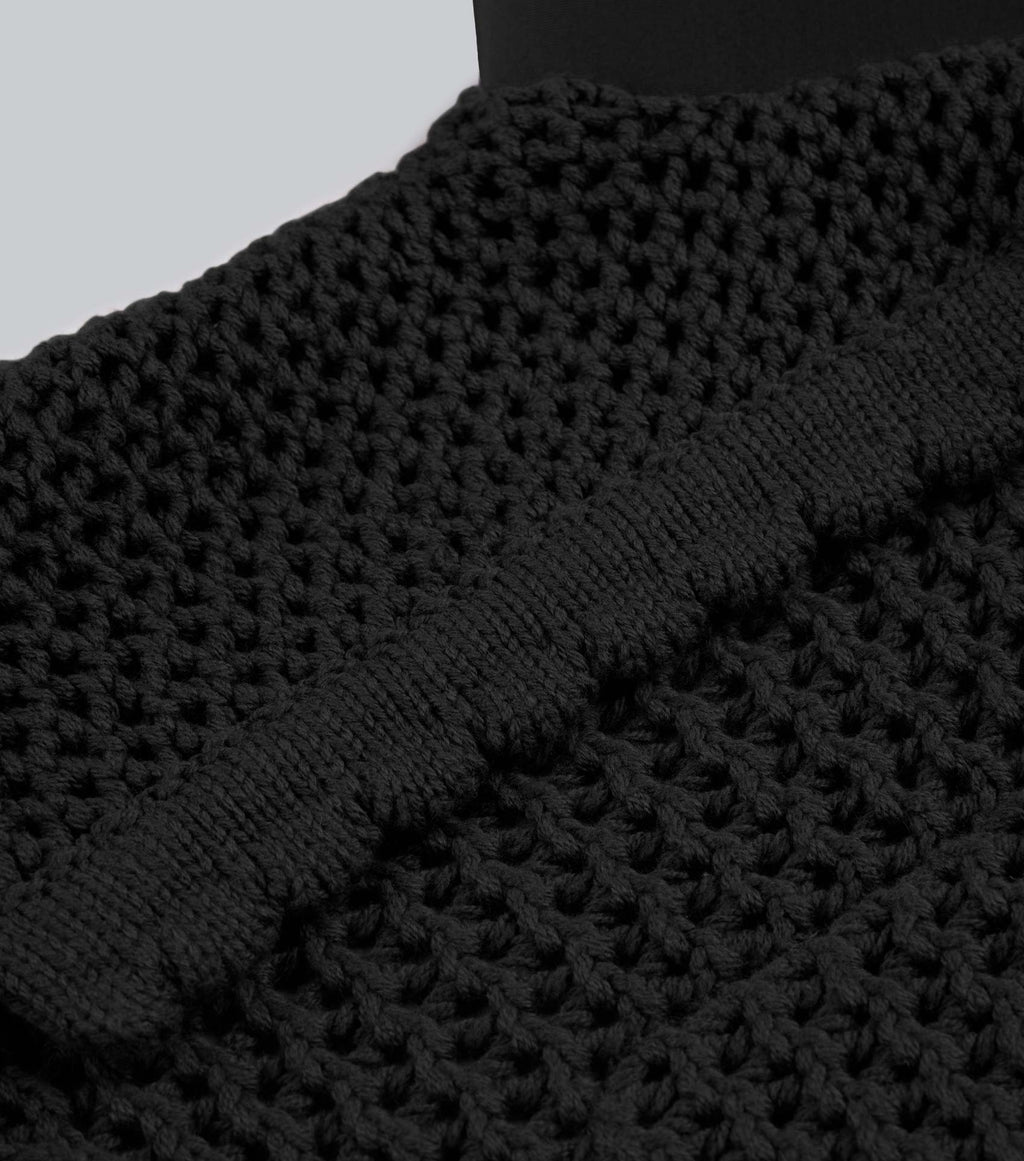 Premier Equine Acoustic Ear Bonnet Black - Large
