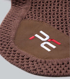 Premier Equine Acoustic Ear Bonnet Brown - Large