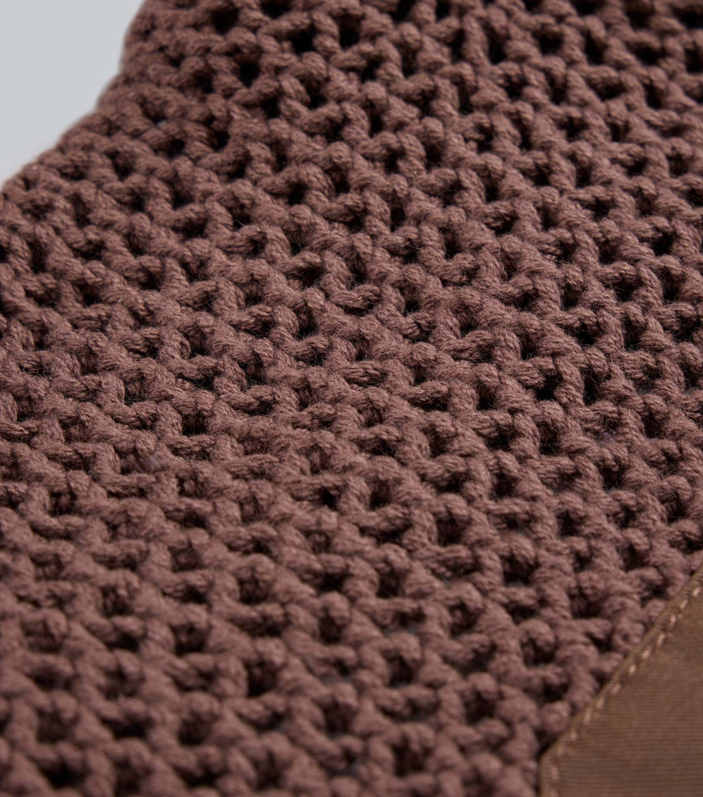Premier Equine Acoustic Ear Bonnet Brown - Large